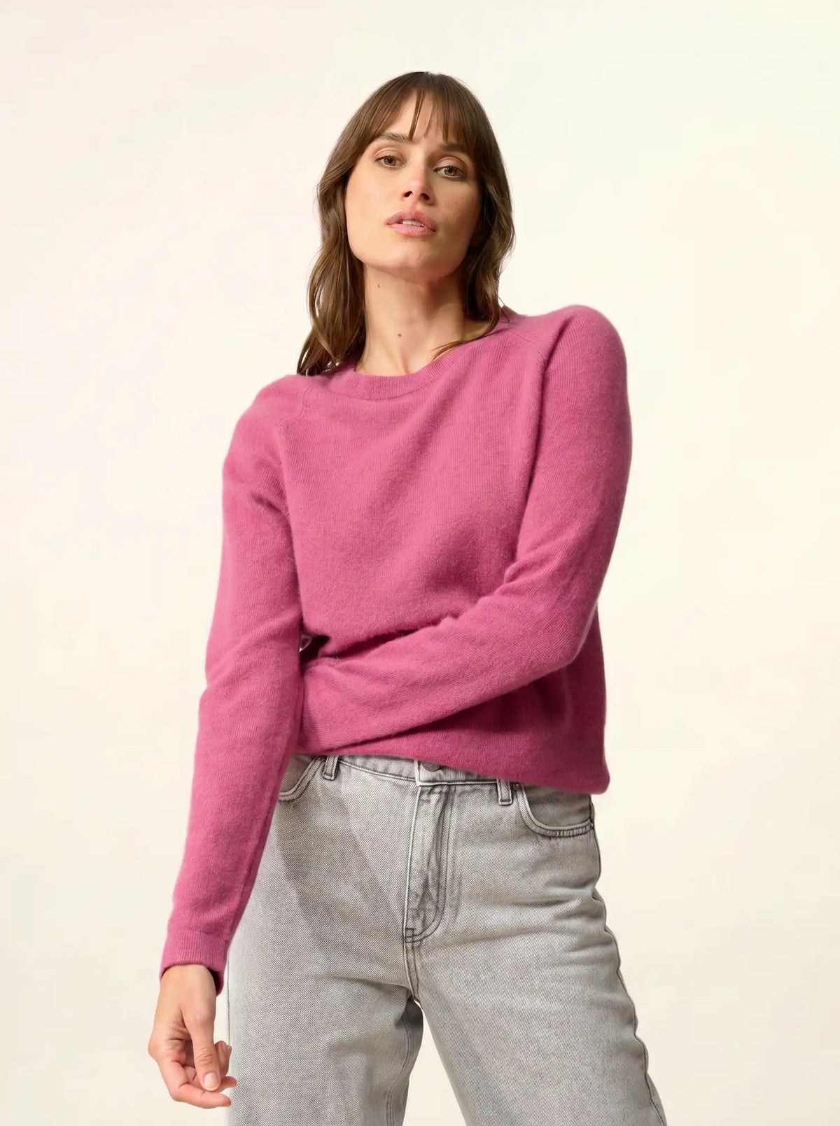 JANE Sweater Crew Neck Orchid