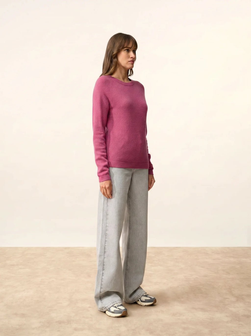 JANE Sweater Crew Neck Orchid