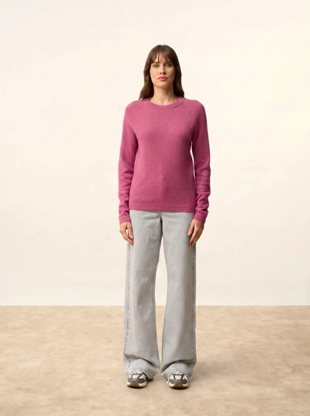 JANE Sweater Crew Neck Orchid
