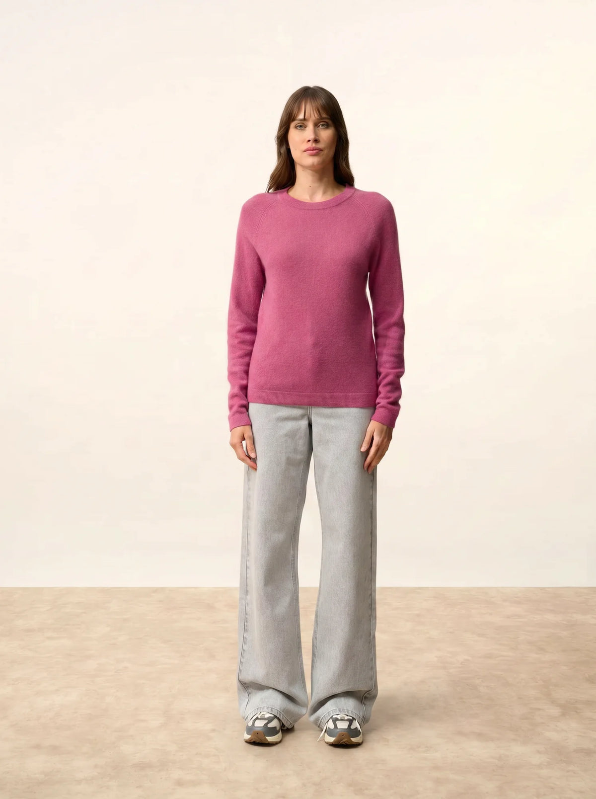 JANE Sweater Crew Neck Orchid