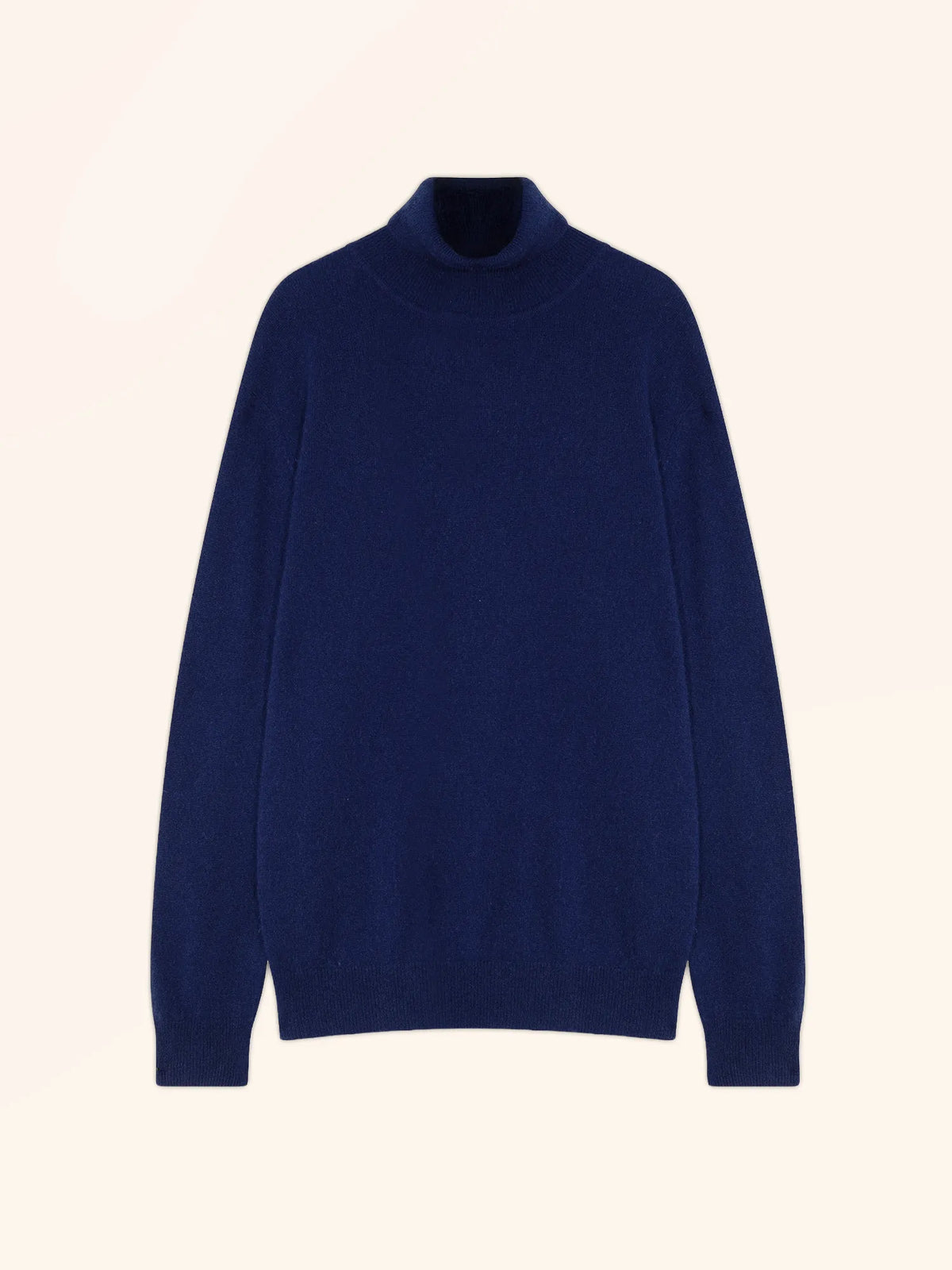 CONNOR Pull Col Roulé Bleu Nuit