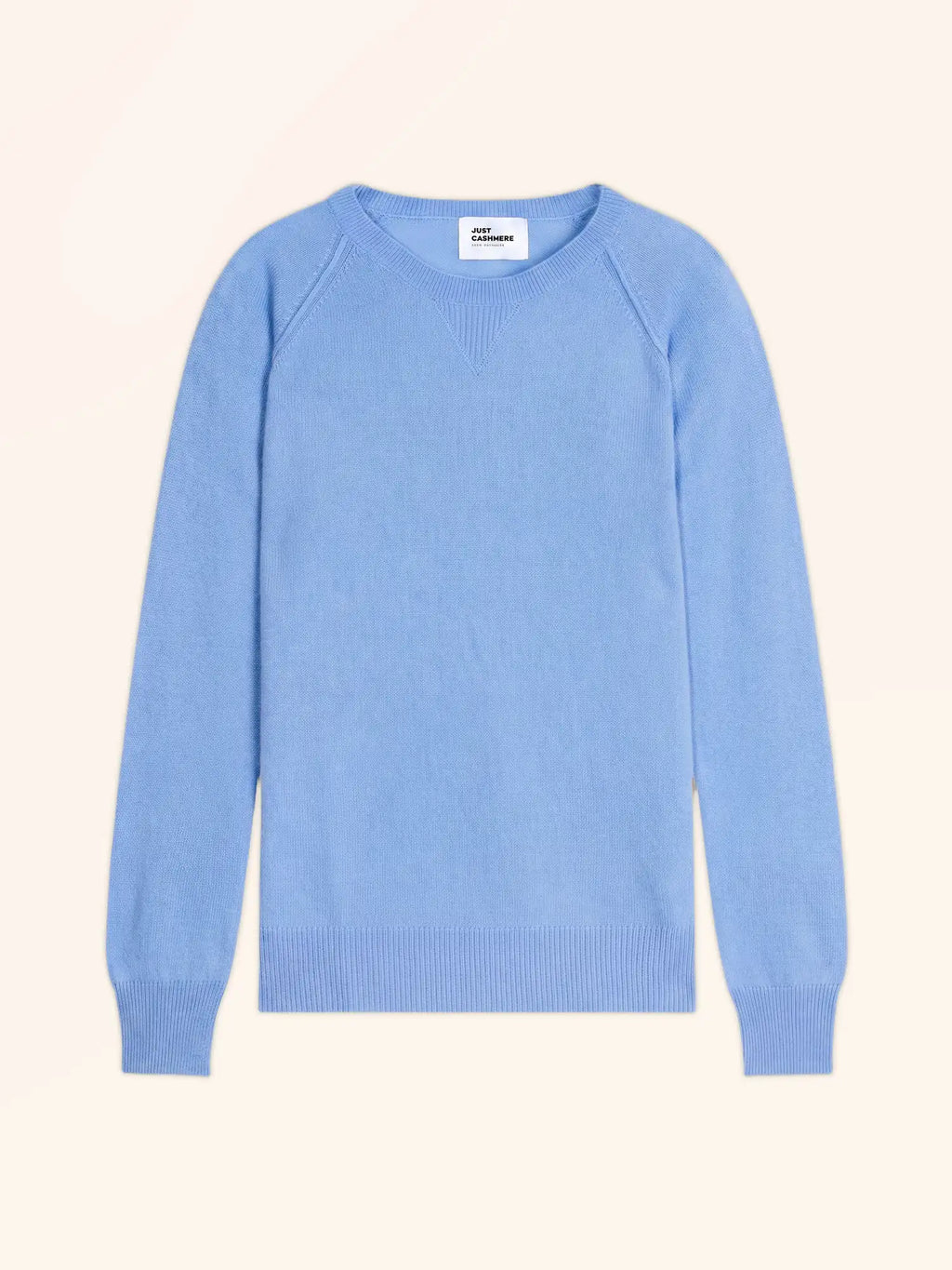 HELEN Pull Col Rond Bleu Bébé