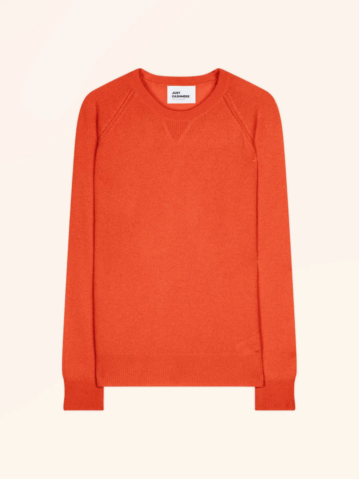 HELEN Pull Col Rond Orange