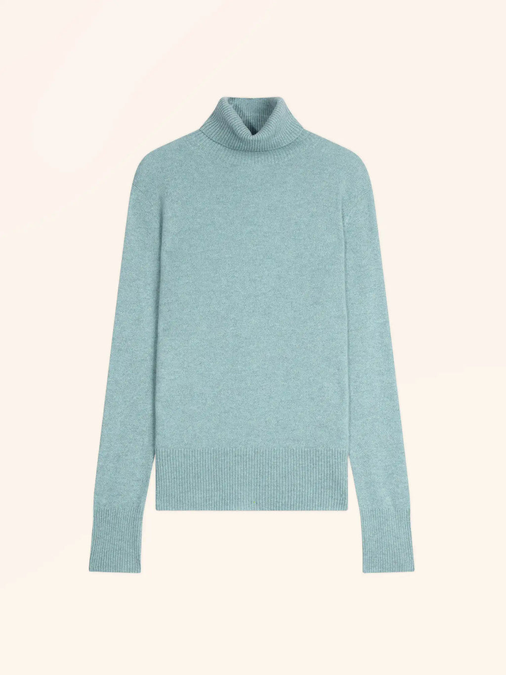 LEXIE Sweater Turtleneck Heather Aqua