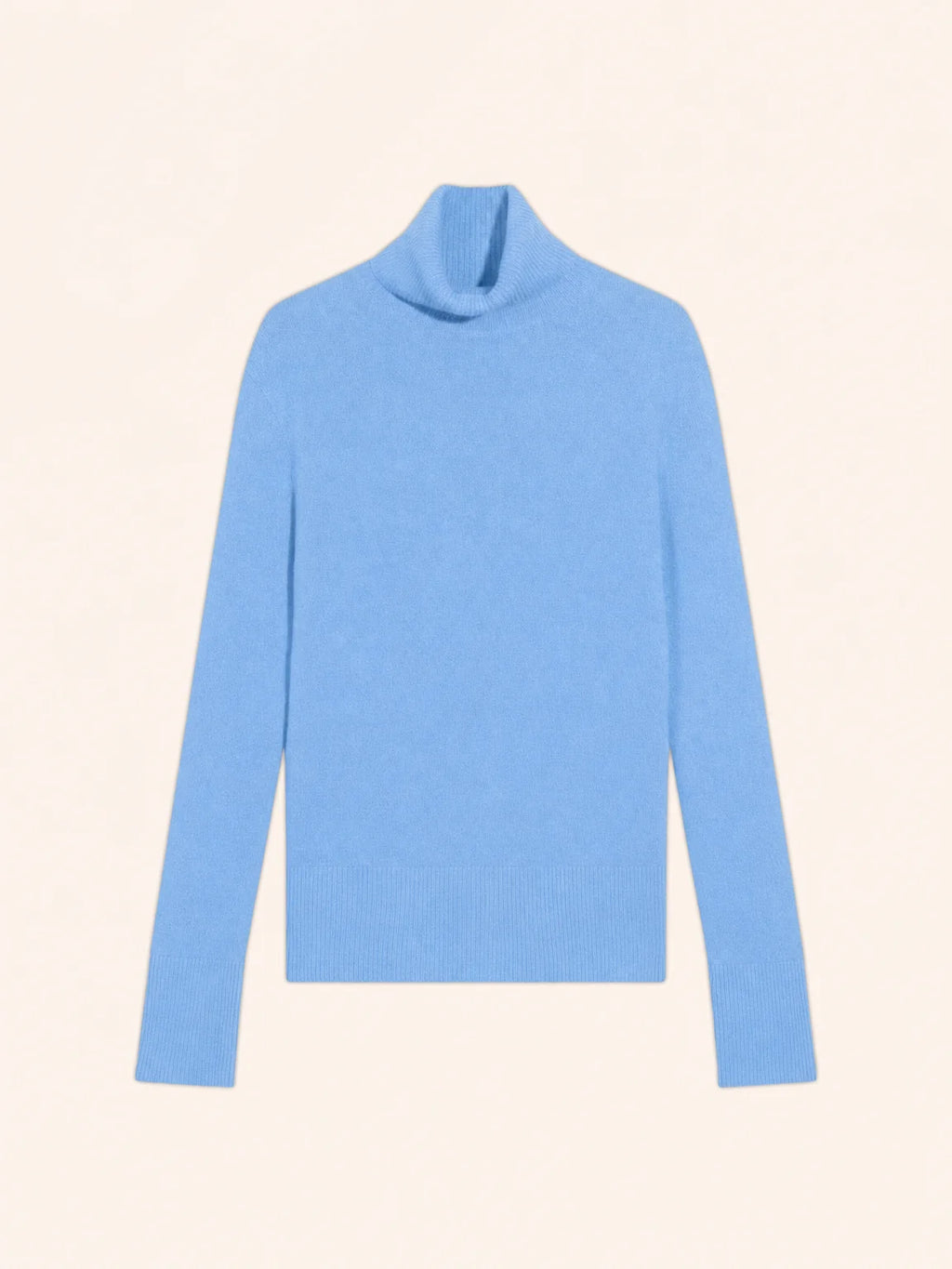 LEXIE Pull Col Roulé Bleu Bébé