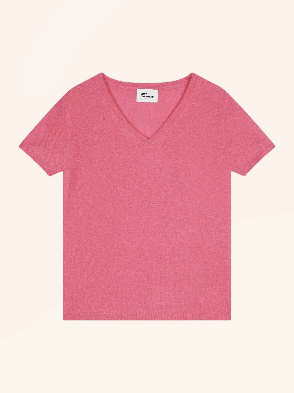 GLAMIS T-Shirt Col V Fraise