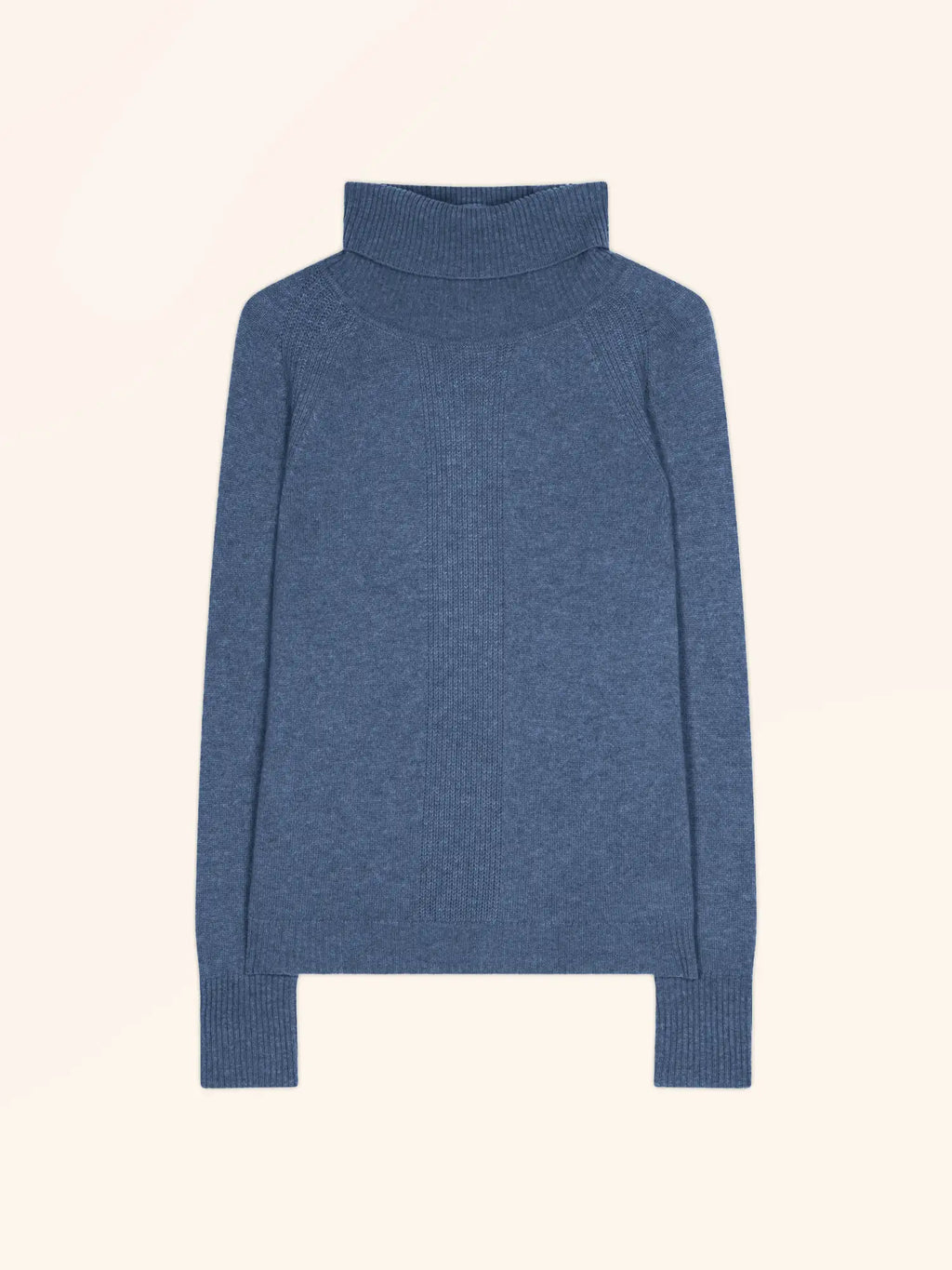 LILLY Sweater Turtleneck Denim Blue