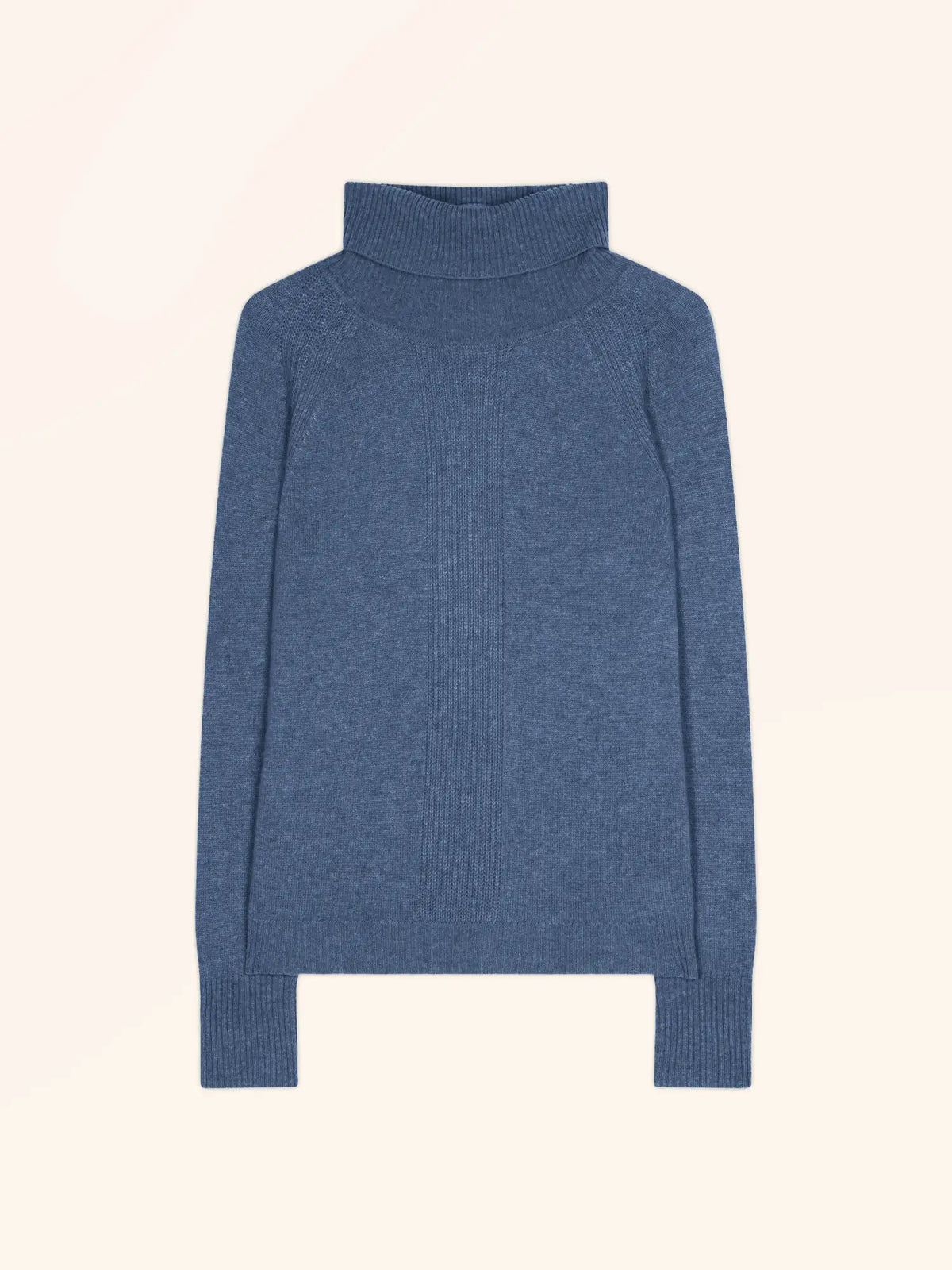 LILLY Sweater Turtleneck Denim Blue
