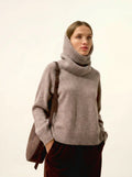 SOFIA Neck Warmer 6 Ply Heather Caribou