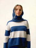 SOFIA Neck Warmer 6 Ply Heather Ocean