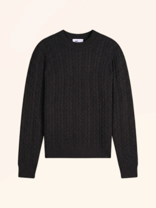 ALICE Pullover Rundhalsausschnitt 4-fädig Schwarz
