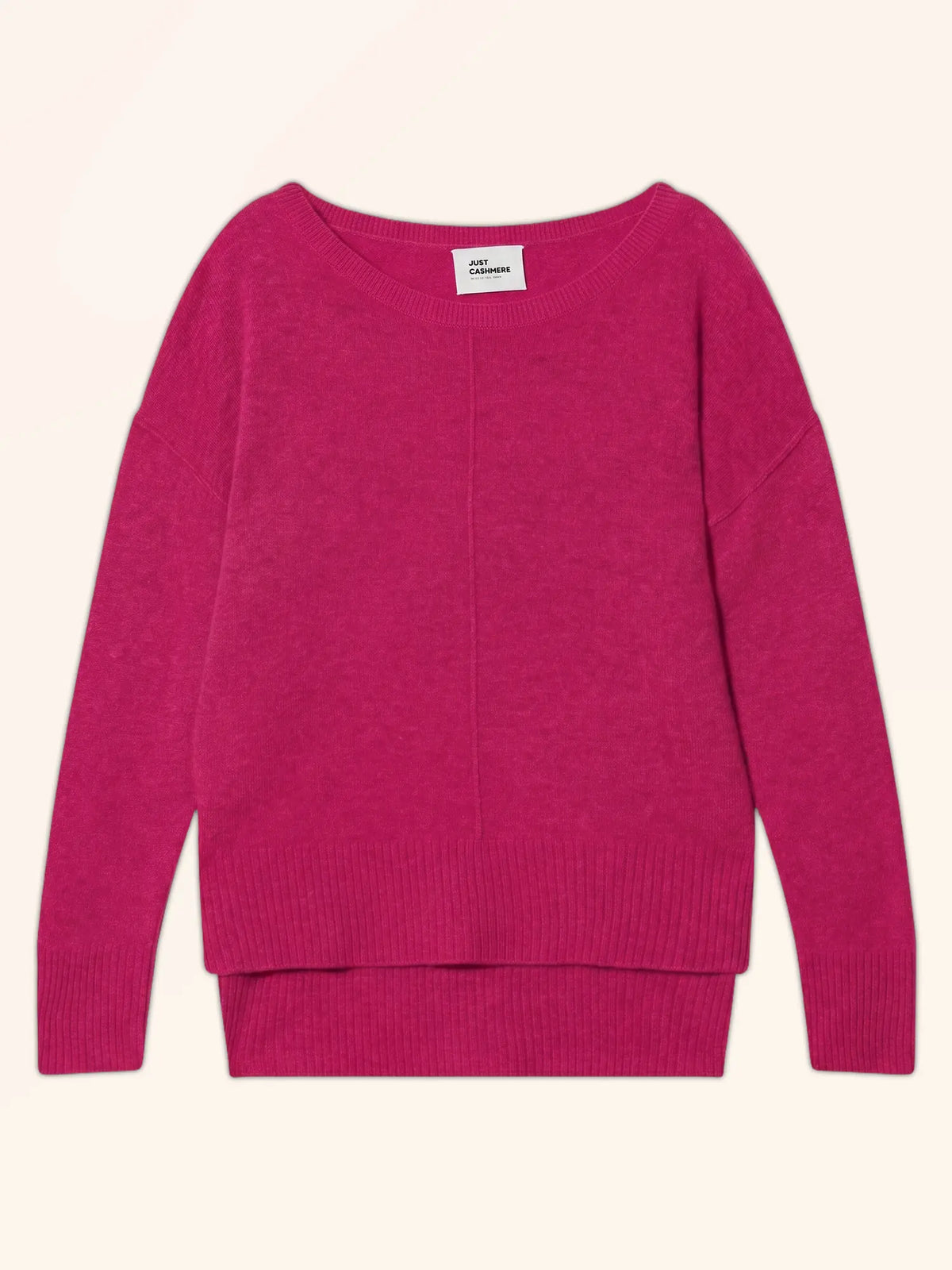 TESS Sweater Crew Neck Fuchsia