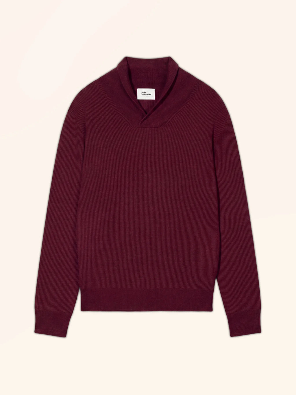 NINA Sweater Shawl Collar Blackberry