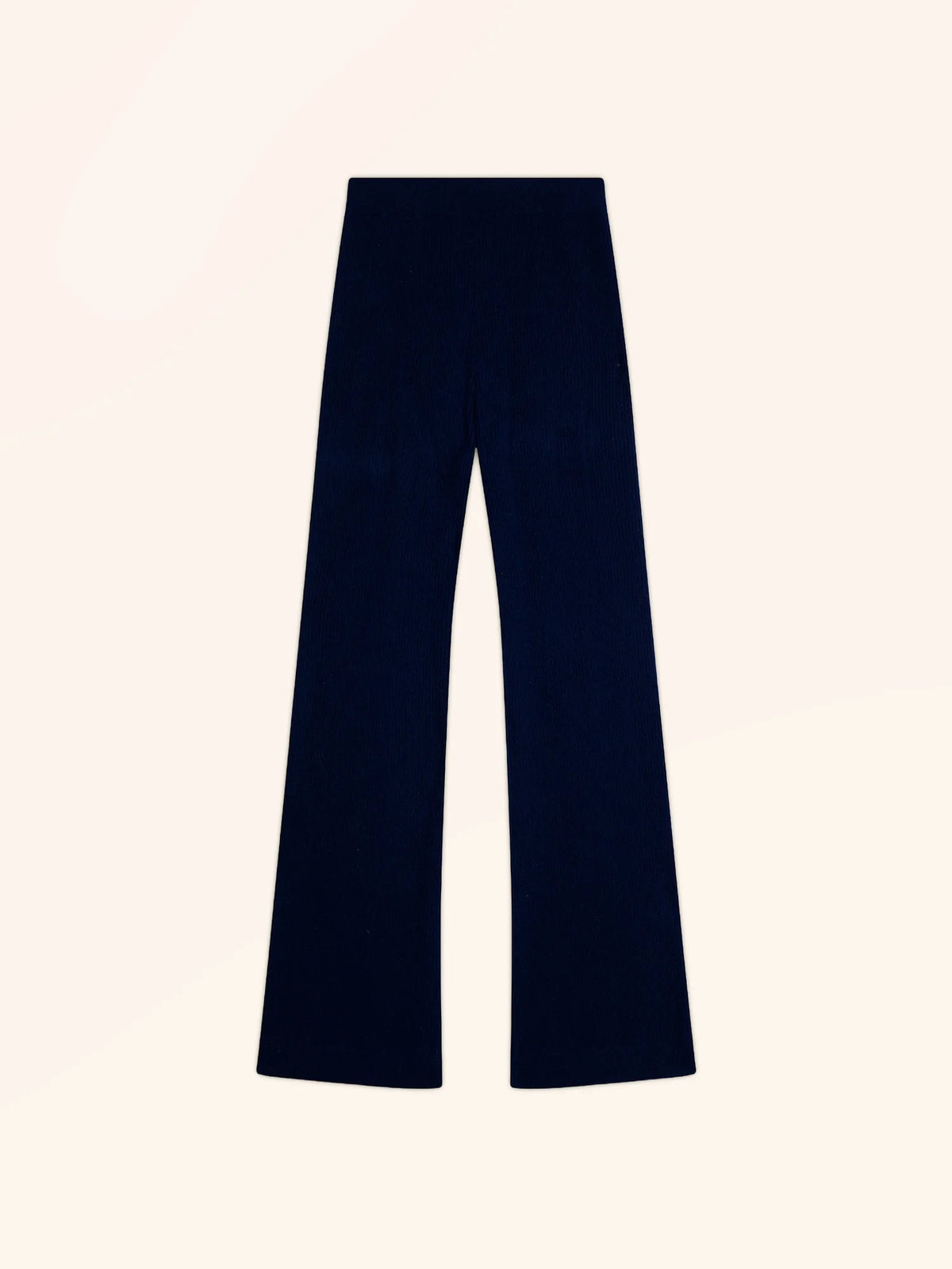 MARGRET Pantalon Évasé Bleu Marine
