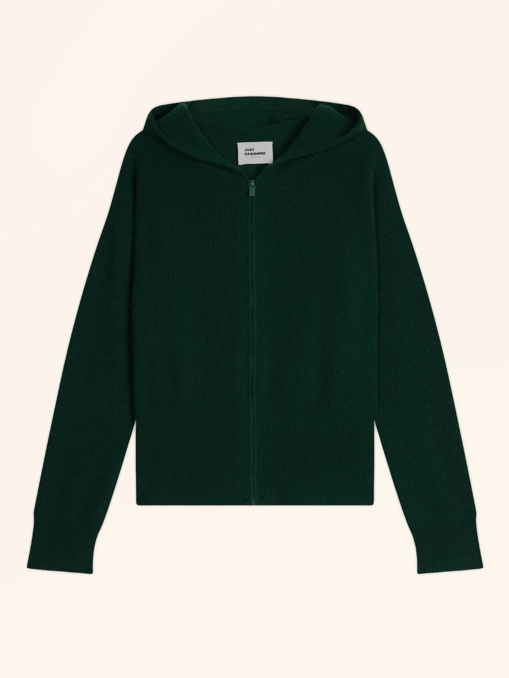 HELGA Vest Zipped Hooded Cypress