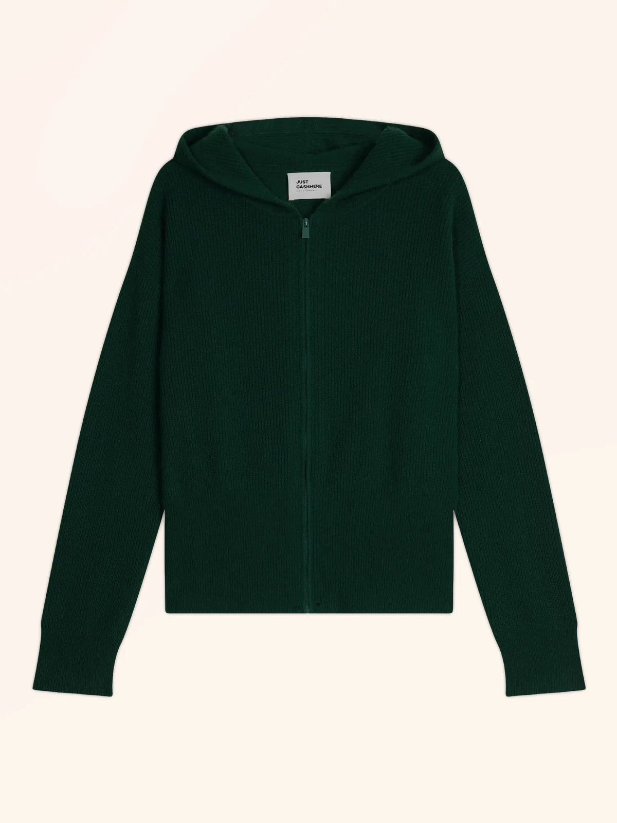 HELGA Vest Zipped Hooded Cypress