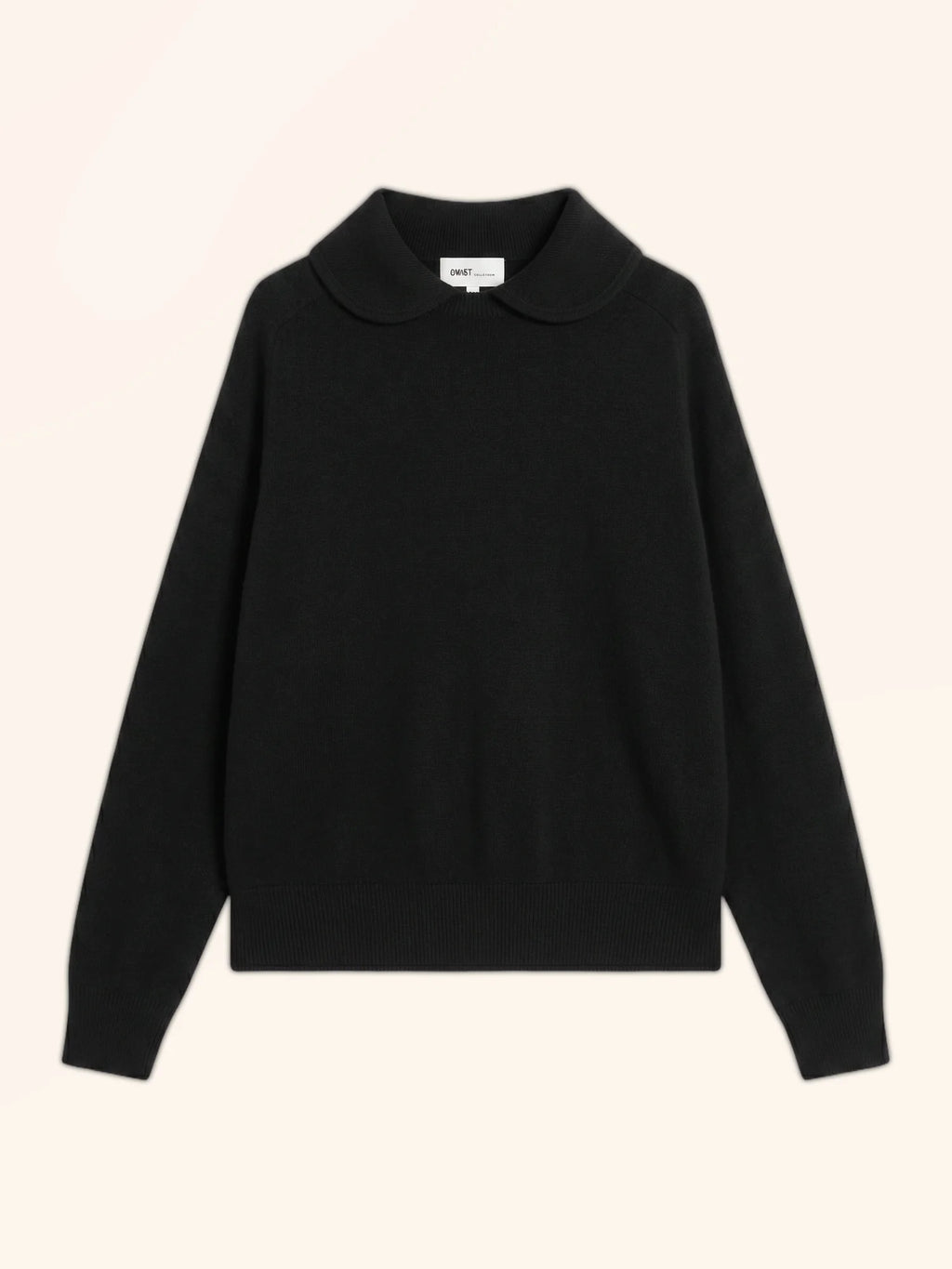 PIURA Sweater Peter Pan Collar Black