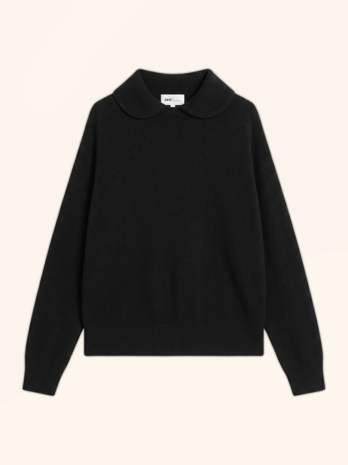 PIURA Sweater Peter Pan Collar Black