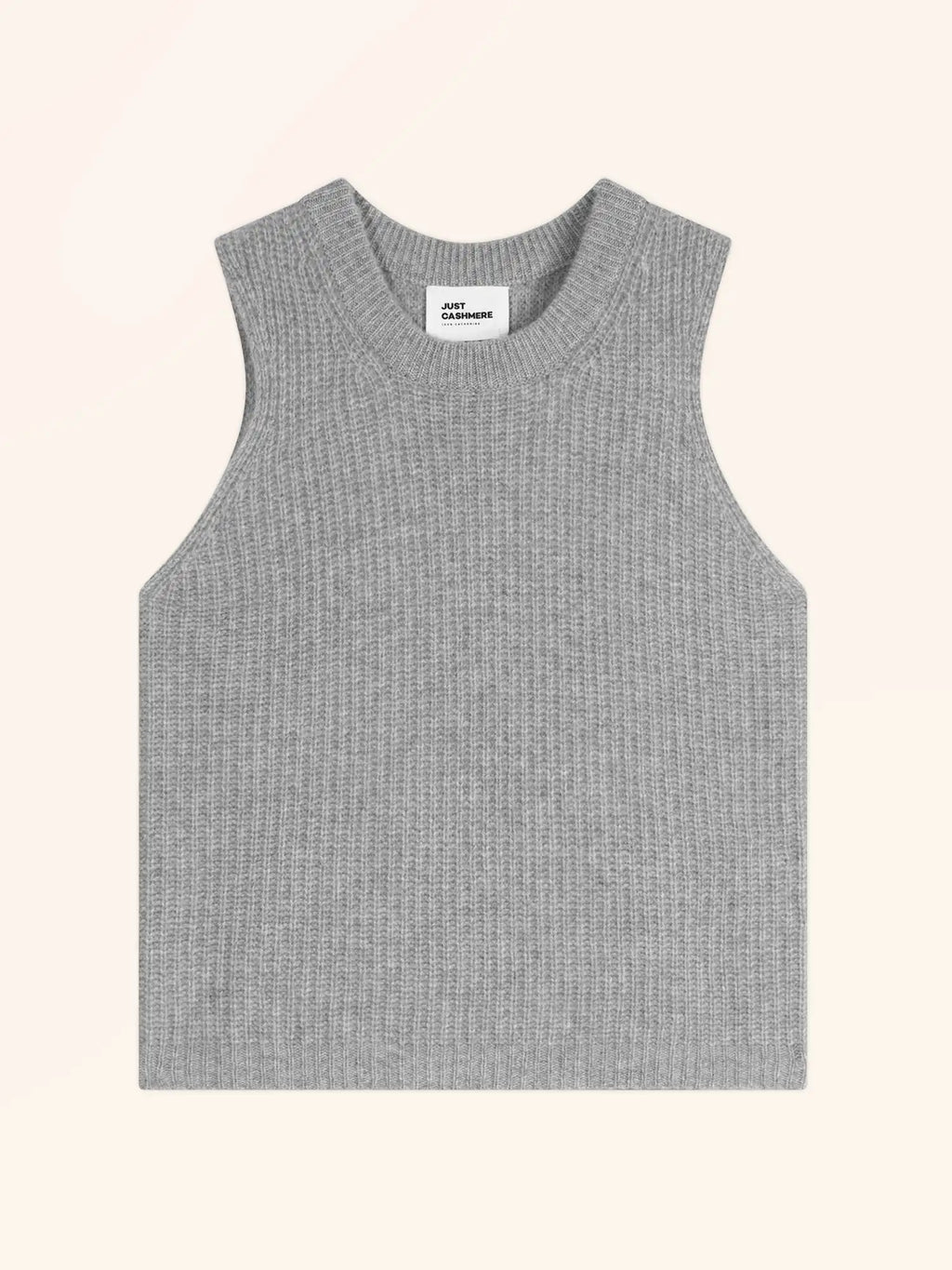 DAMPA Tank Top Crew Neck 6 Ply Heather Cloud