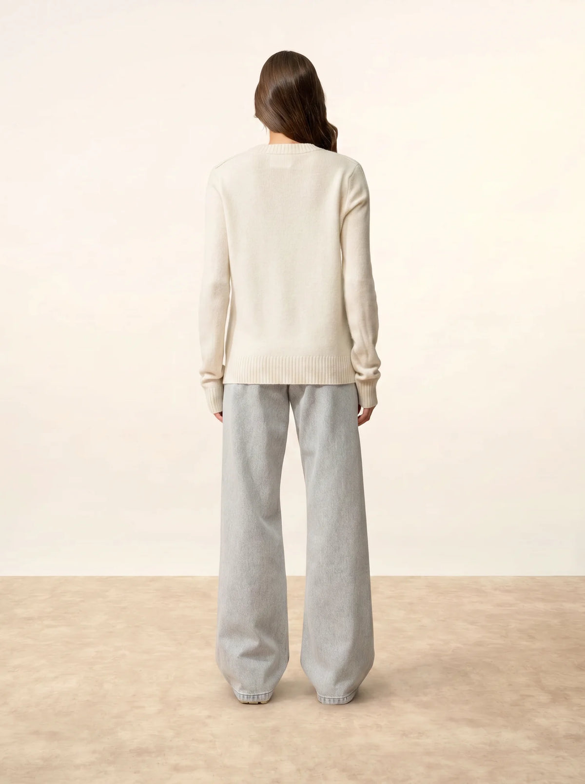 WILL Sweater Crew Neck 4 Ply Snow