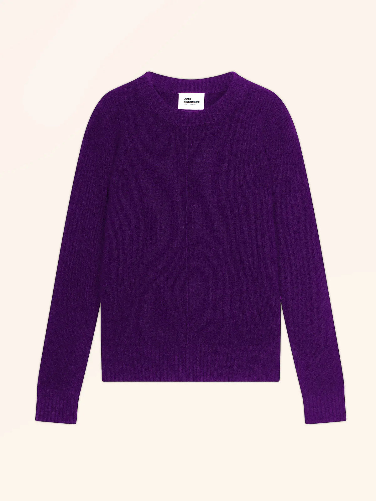 WILL Pull Col Rond 4 Fils Violette