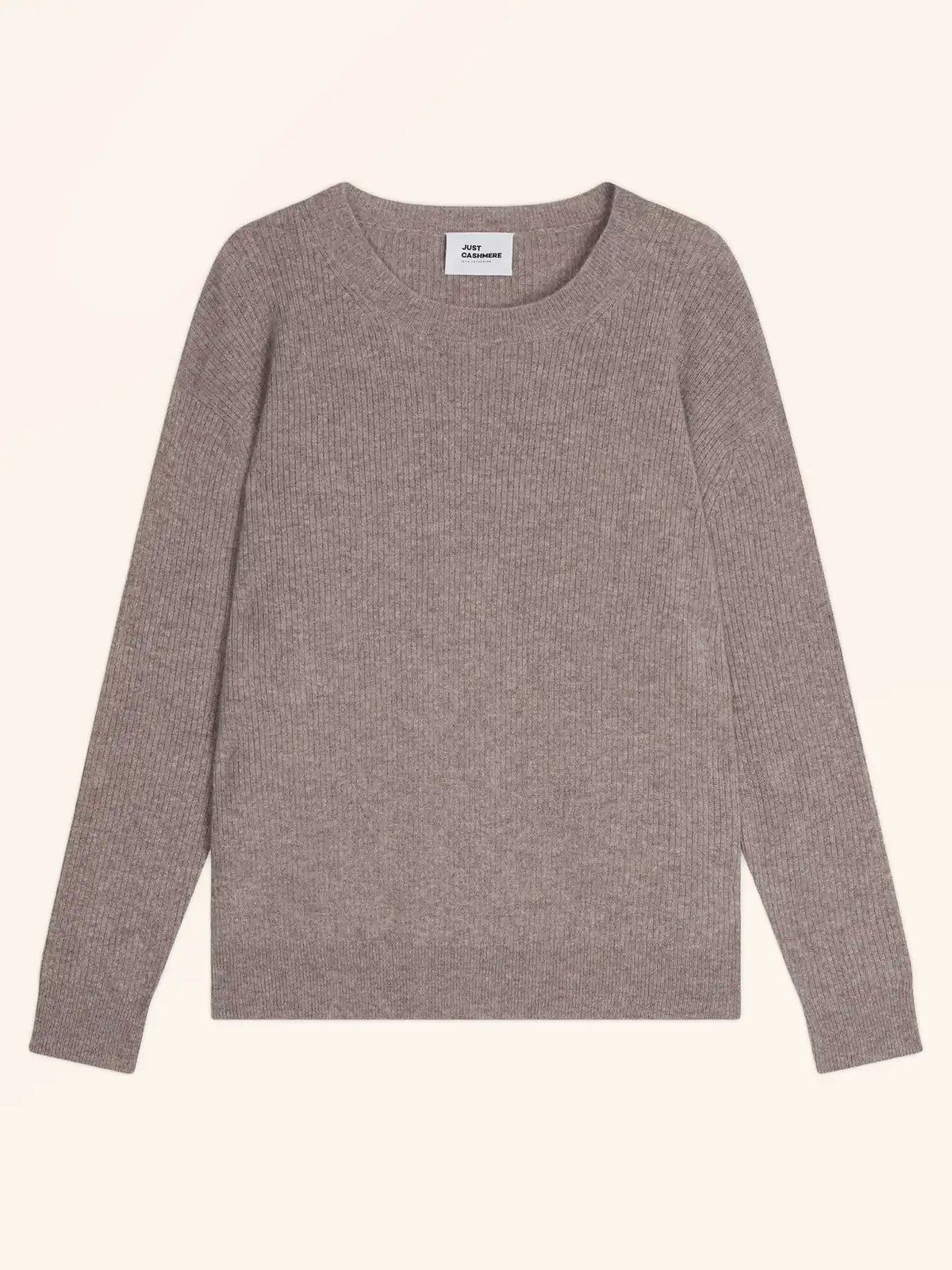 CHARLINE Sweater Crew Neck Heather Caribou
