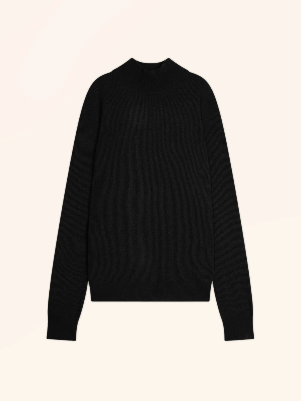 EVA Pull Col Montant Noir