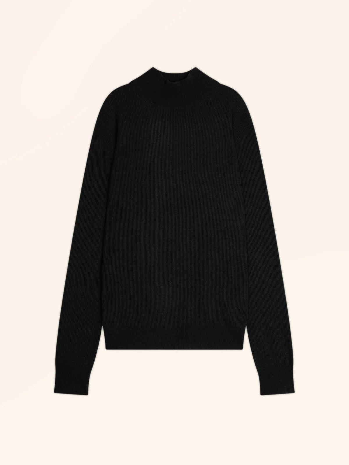 EVA Pull Col Montant Noir