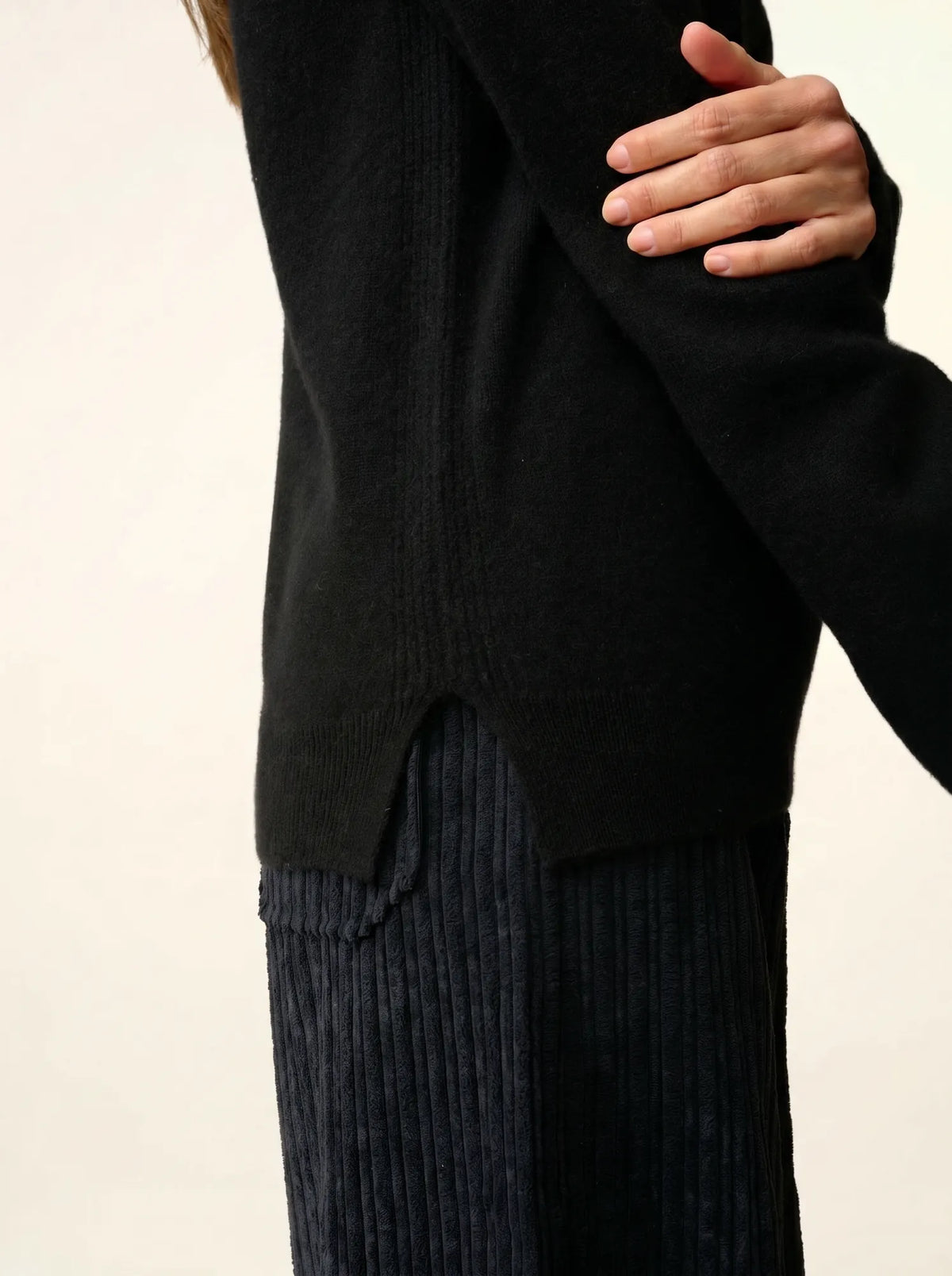 DONATELLA Sweater Turtleneck Black