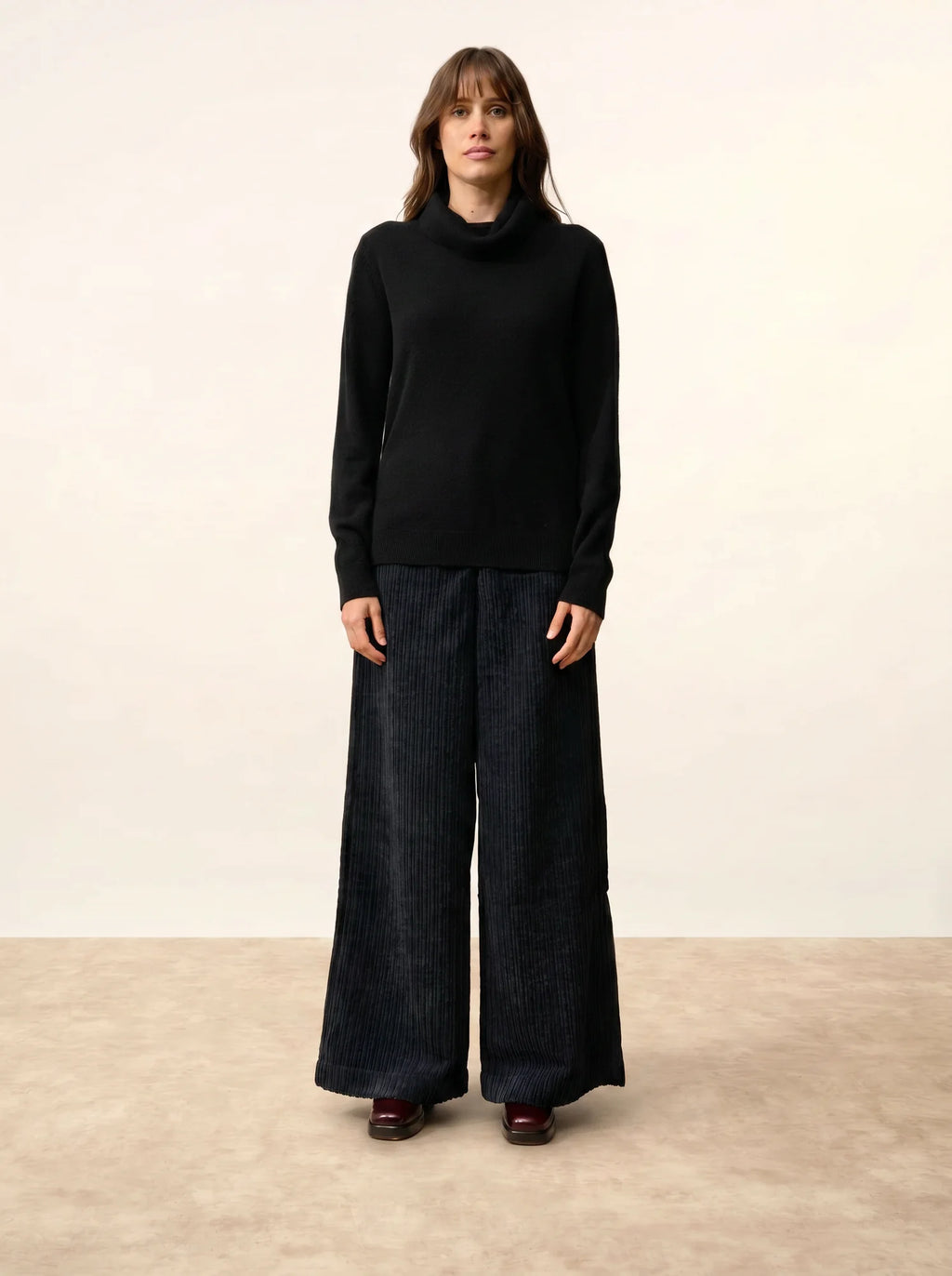 DONATELLA Sweater Turtleneck Black