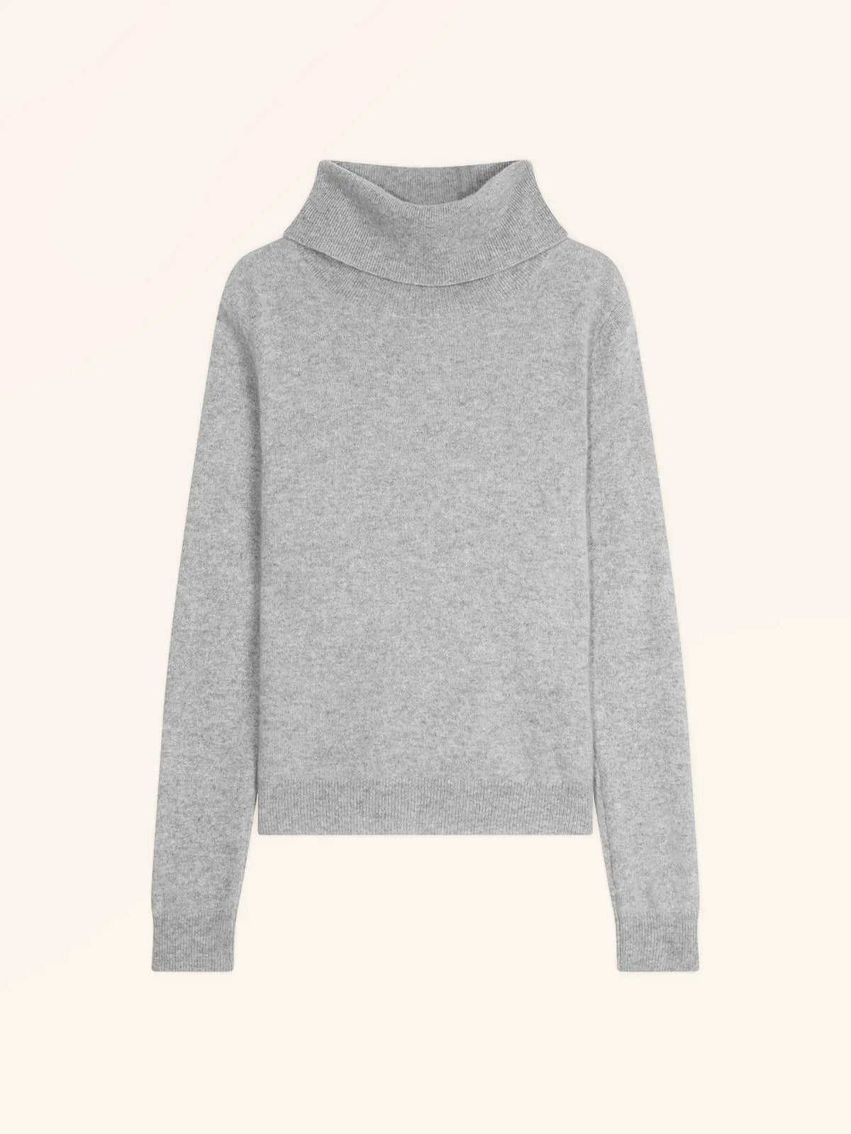 DONATELLA Sweater Turtleneck Heather Cloud