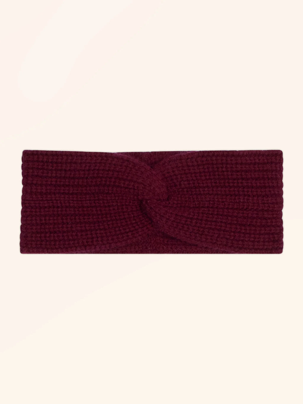 YLFA Headband 8 Ply Burgundy