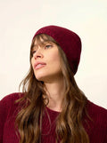 SIGNY Bonnet 4 Fils Cranberry Chiné
