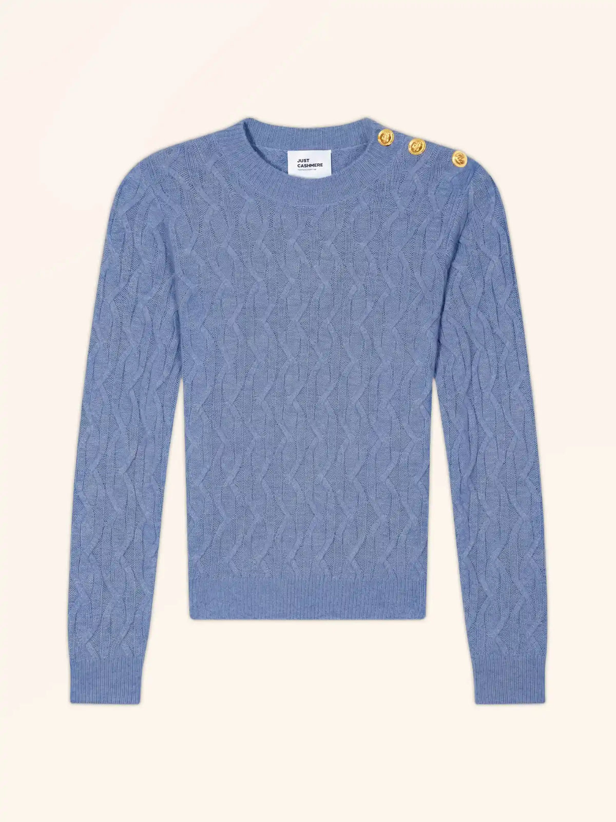 LYND Sweater Crew Neck Sailor 4 Ply Sky