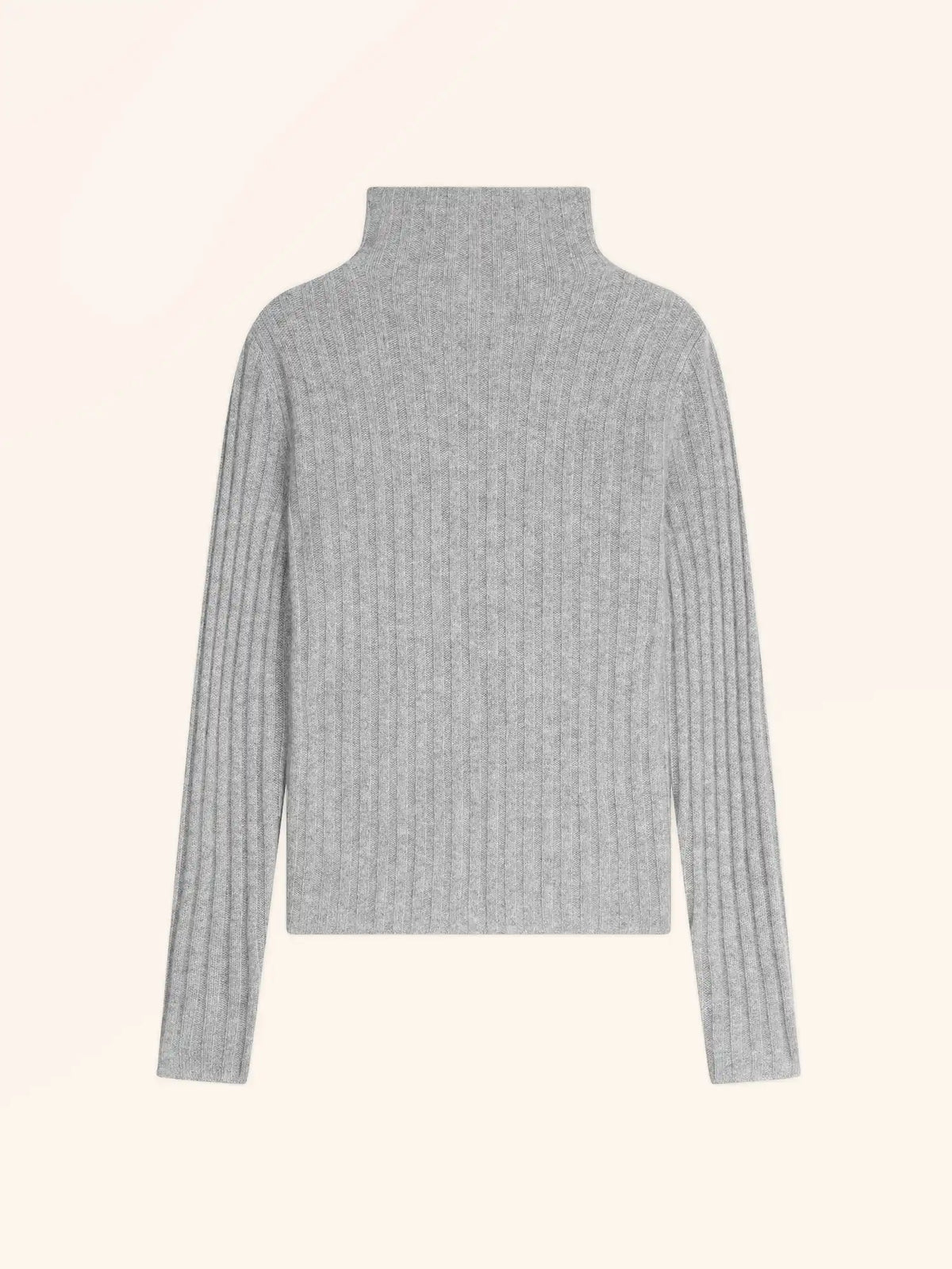 SUNNEVA Pull Col Montant 4 Fils Nuage Chiné
