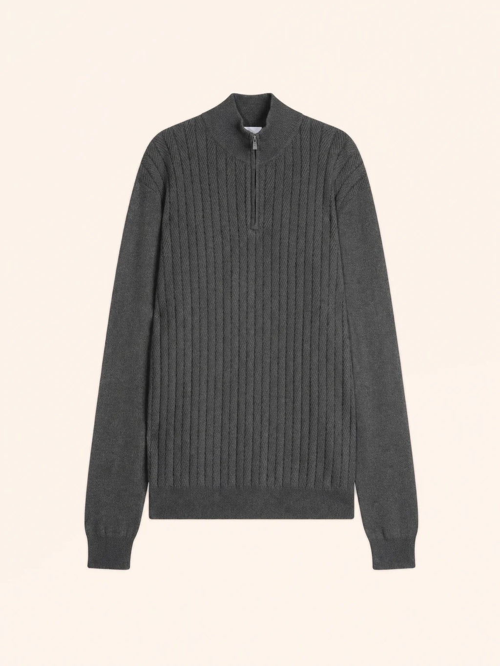 HILMIR Pull Camionneur Anthracite Chiné