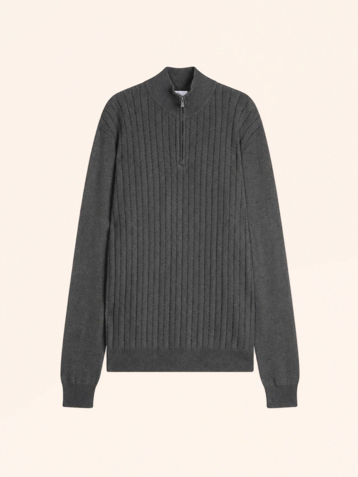 HILMIR Pull Camionneur Anthracite Chiné