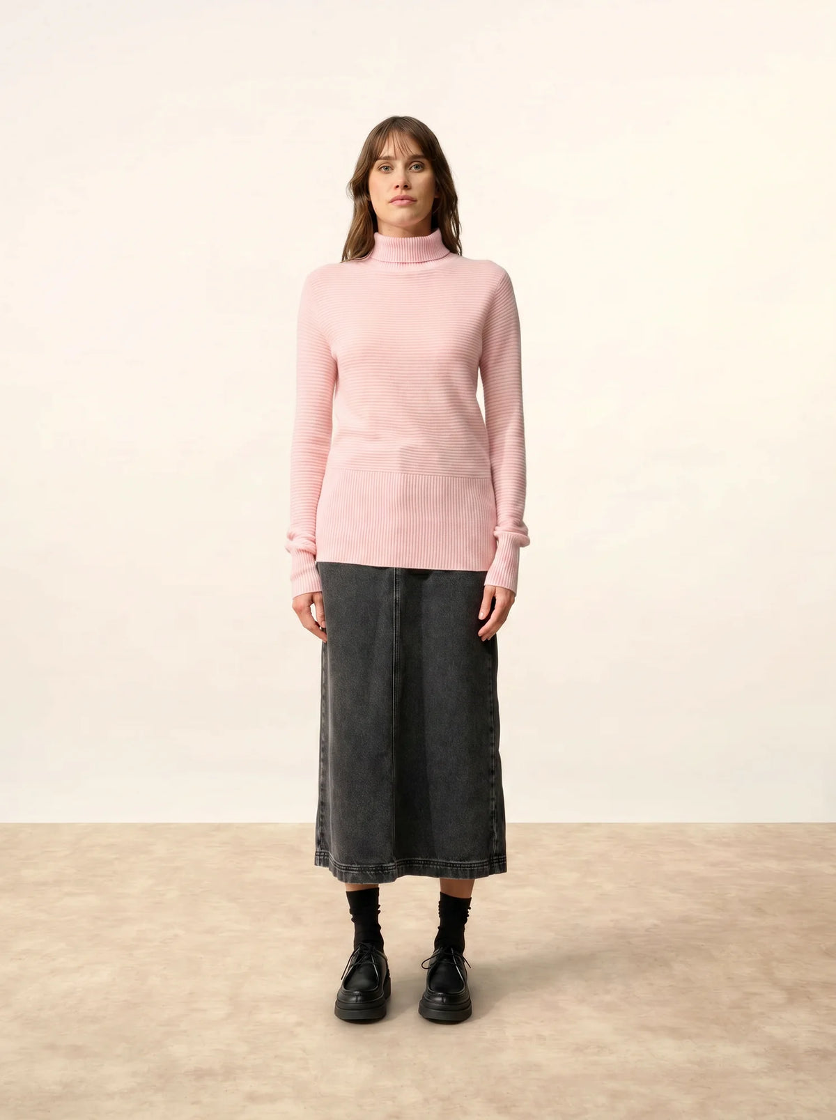 UDNY Pull Col Roulé Ballerine