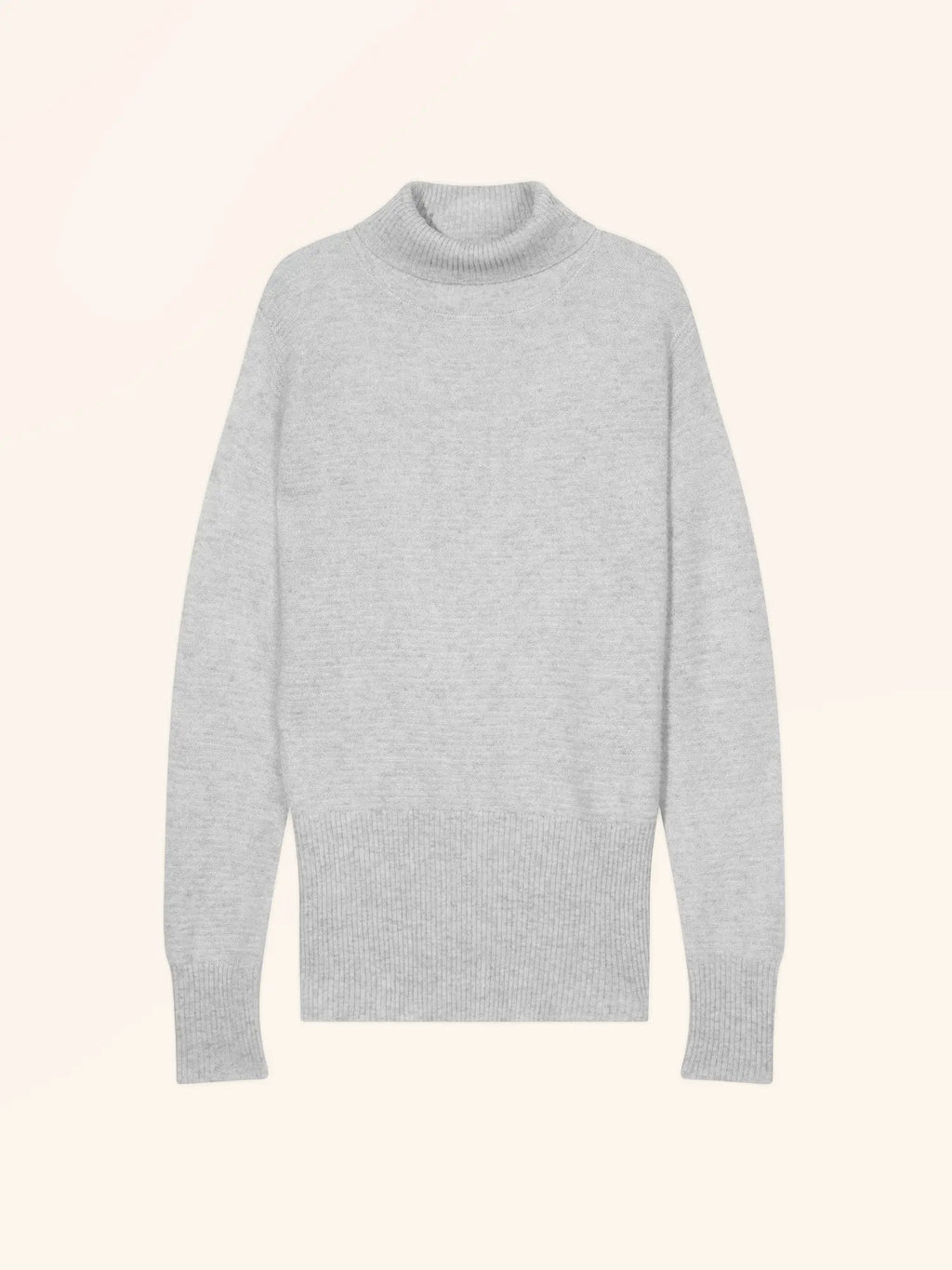 UDNY Pullover Rollkragen Perlgrau meliert