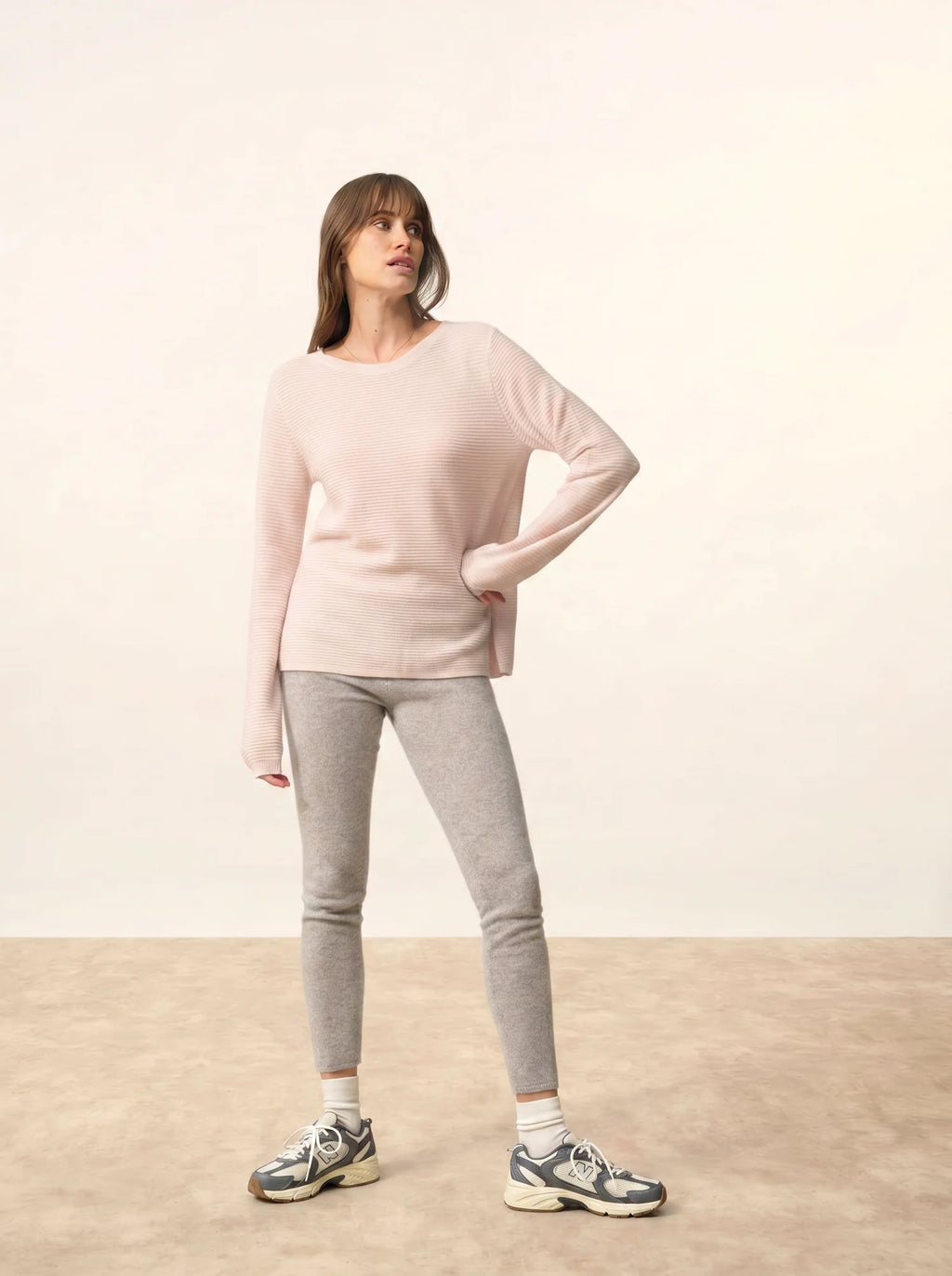 NETHY Pull Col Bateau Poudre