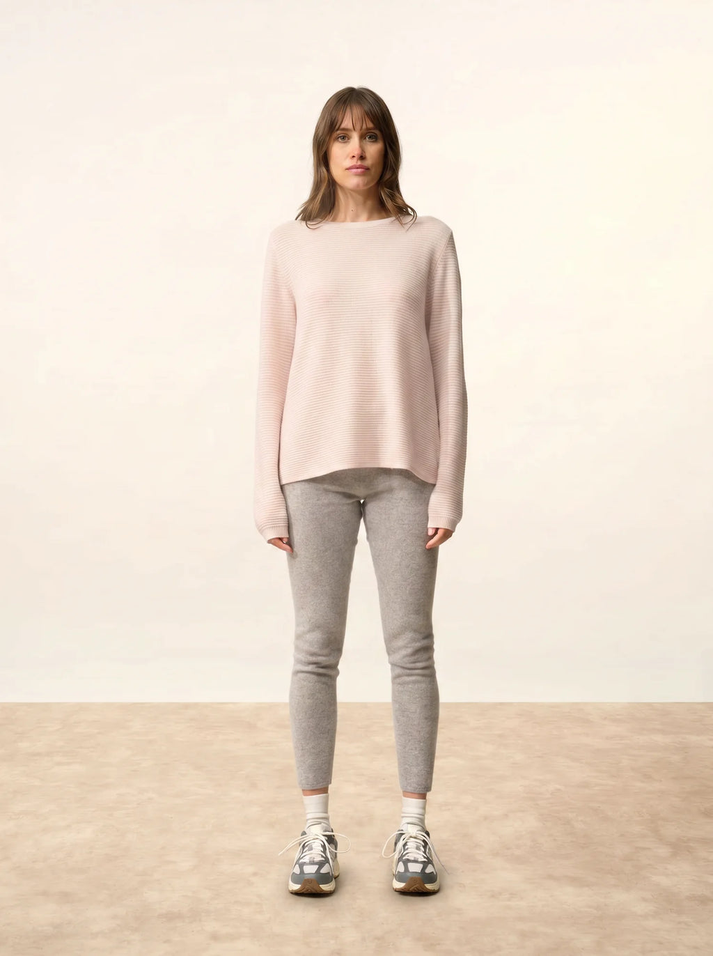 NETHY Pull Col Bateau Poudre