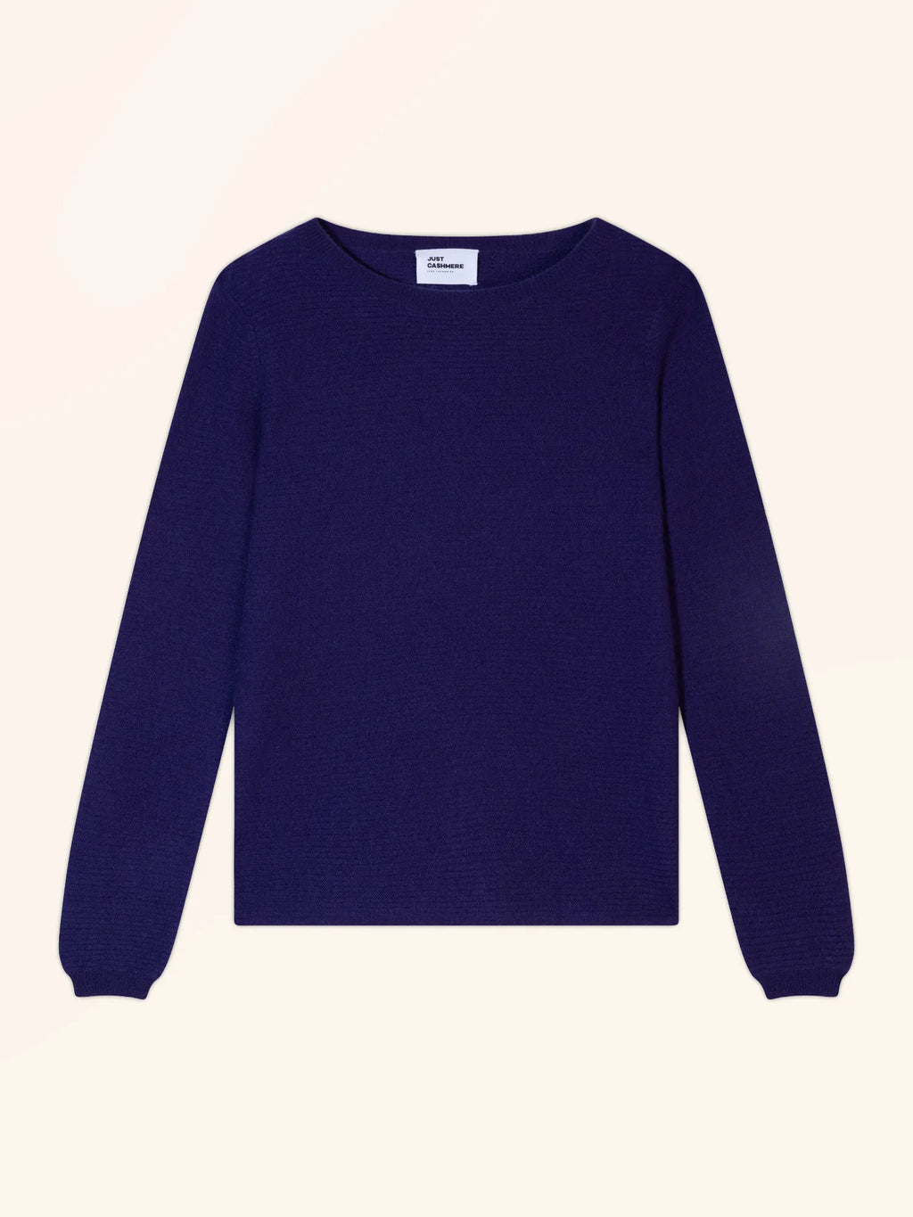 NETHY Sweater Boat Neck Deep Purple
