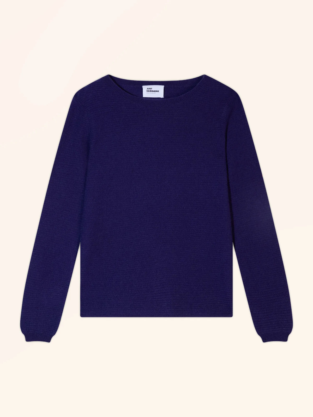 NETHY Sweater Boat Neck Deep Purple