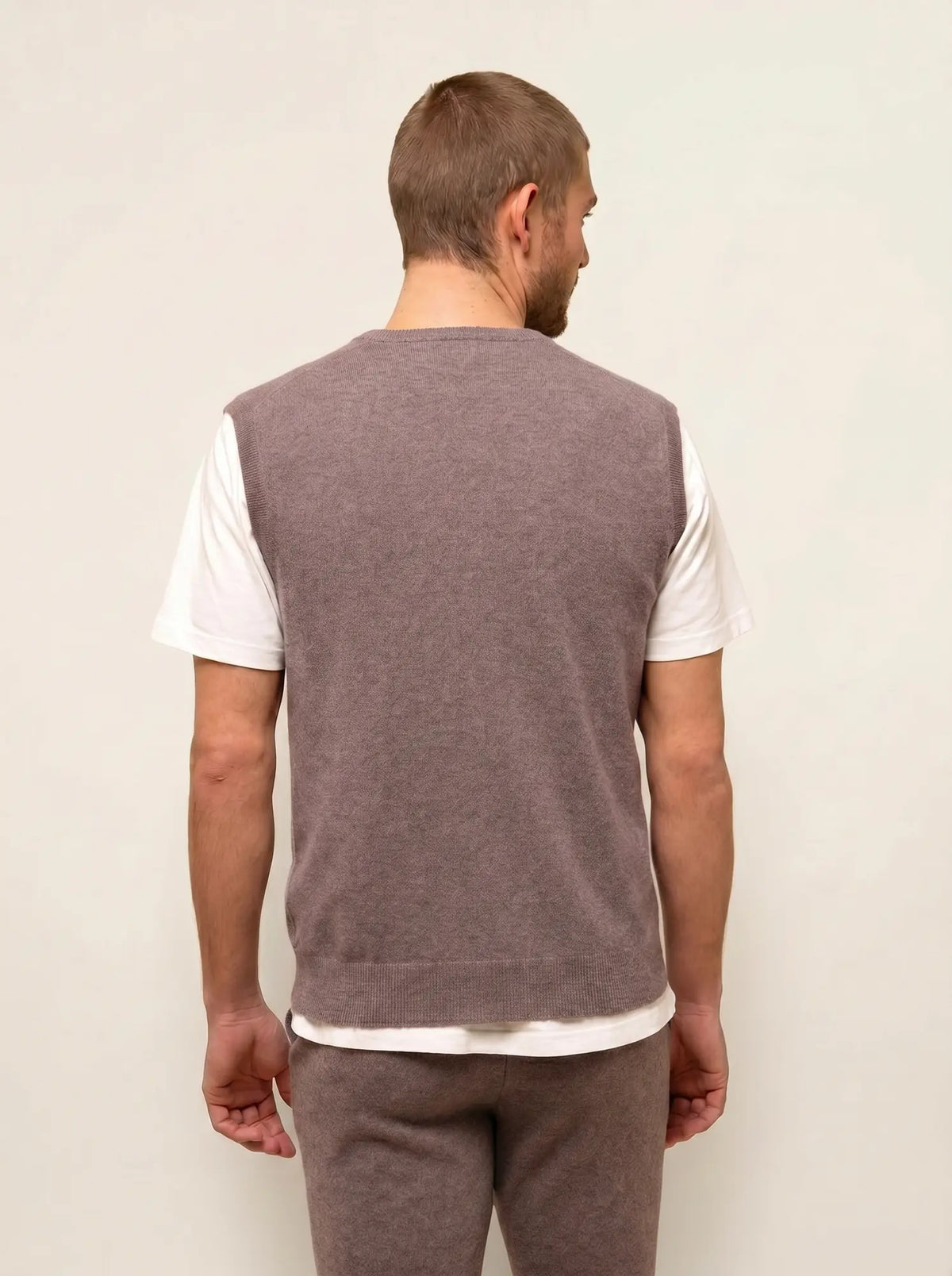 CORKI Tank Top V-Neck Heather Caribou