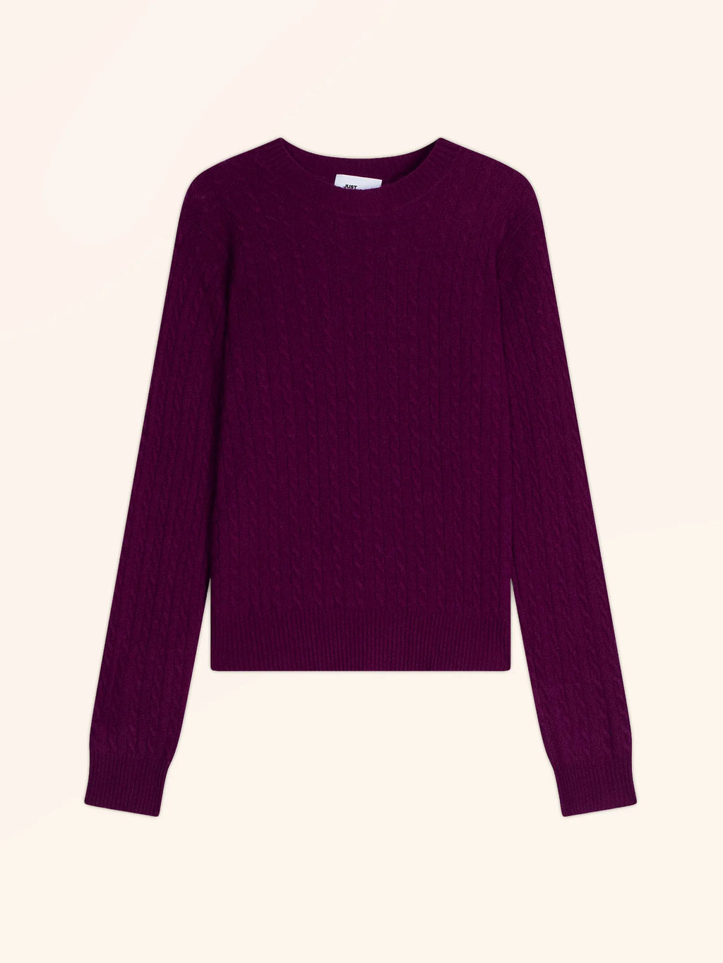 JADE Sweater Crew Neck Plum