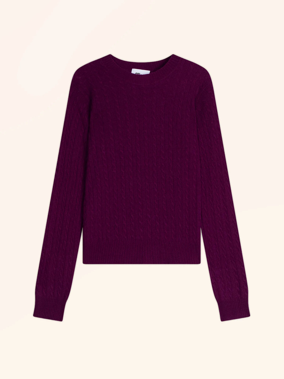JADE Sweater Crew Neck Plum