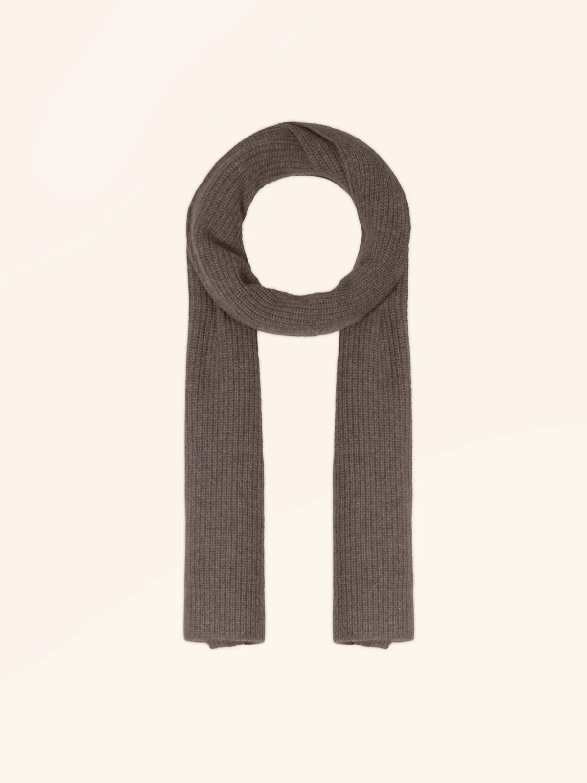 LEA Écharpe 4 Fils Taupe Chiné