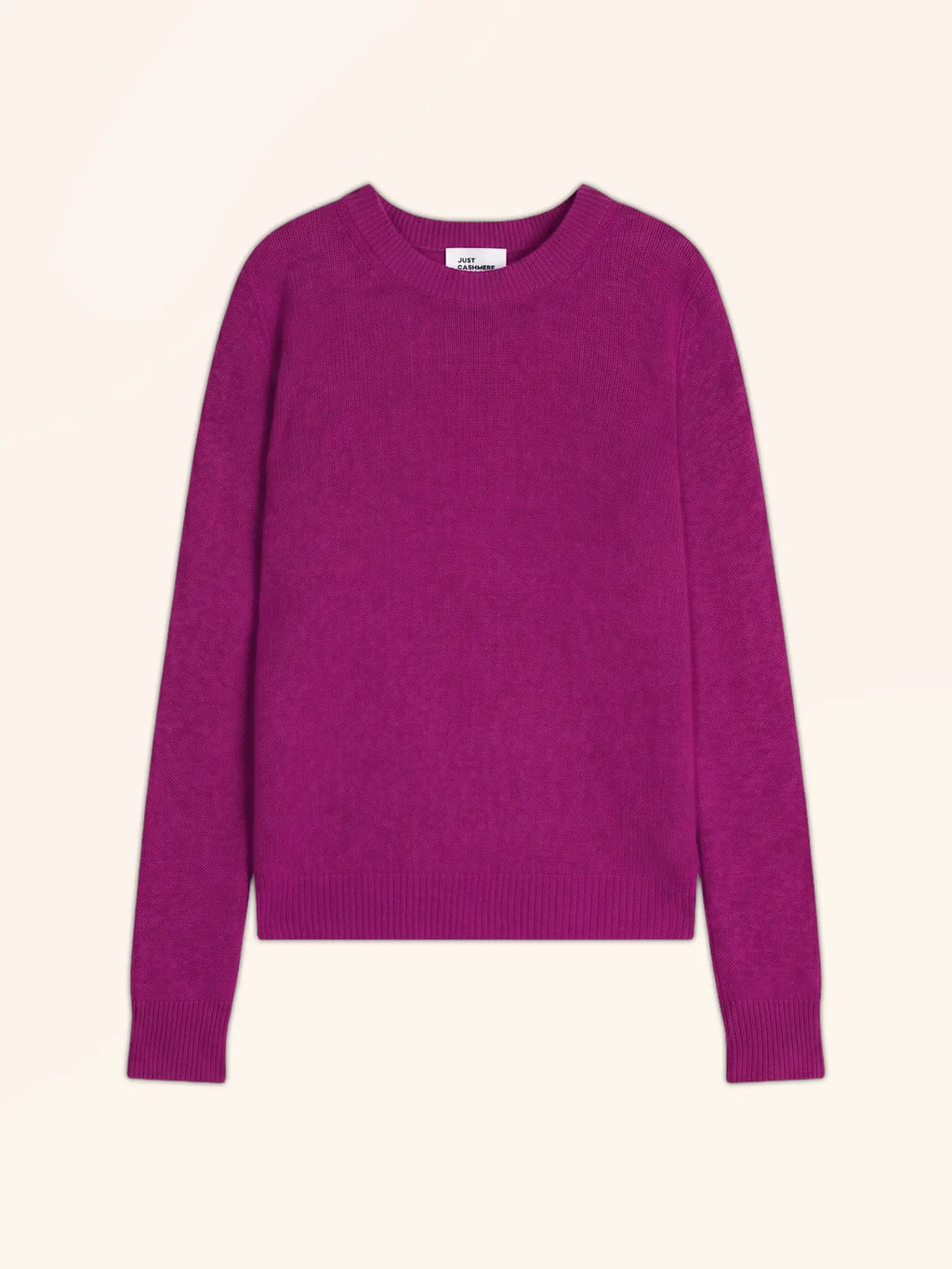 LEXINI Sweater Crew Neck 4 Ply Magenta