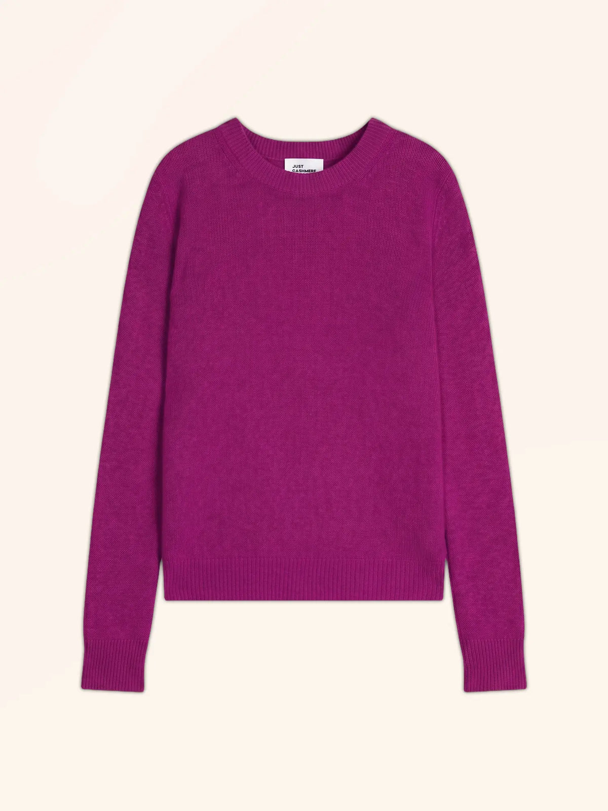 LEXINI Sweater Crew Neck 4 Ply Magenta