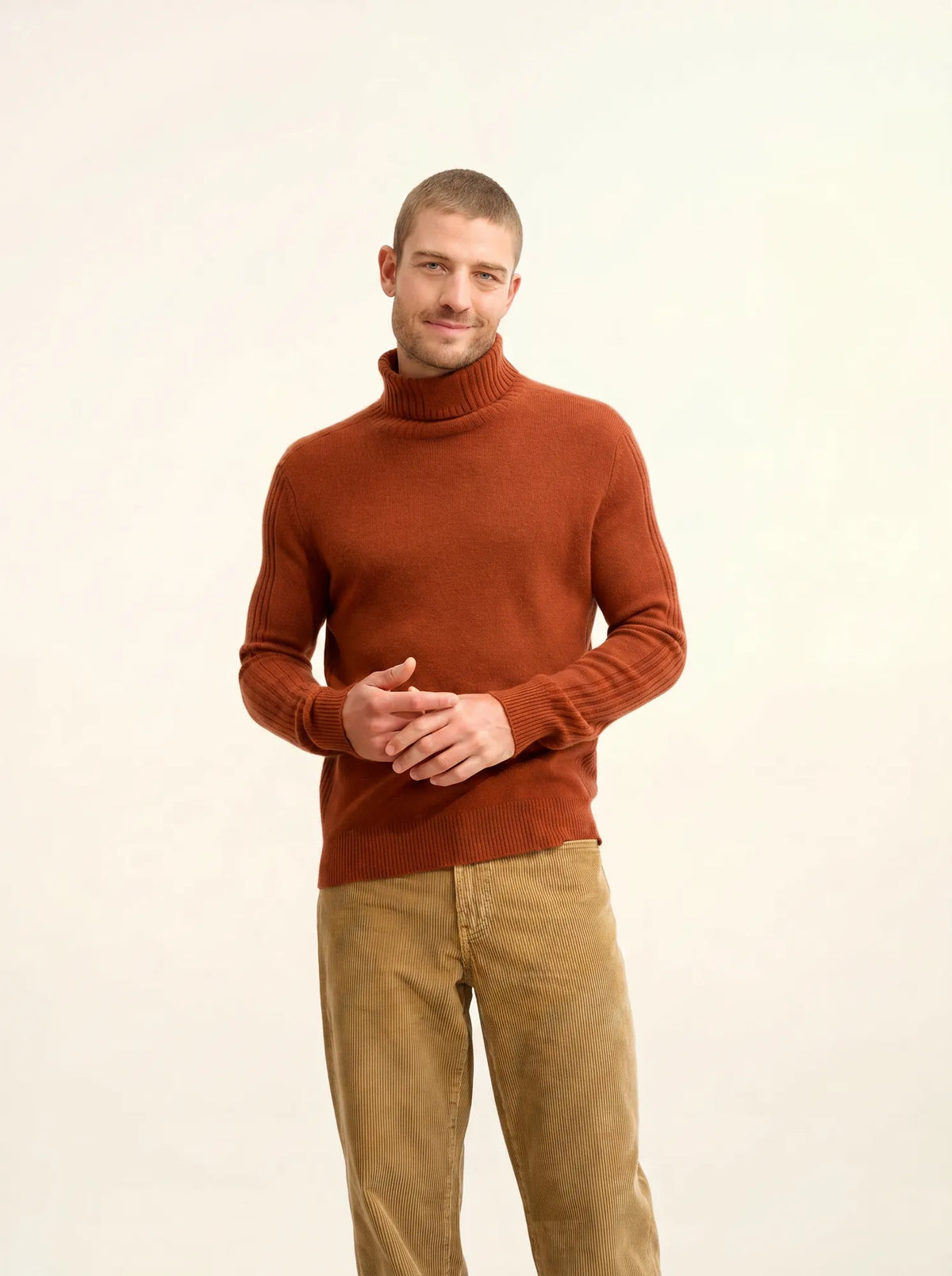 NOI Pull Col Roulé 4 Fils Écureuil